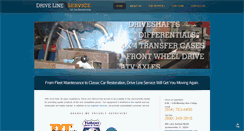 Desktop Screenshot of drivelinejacksonville.com